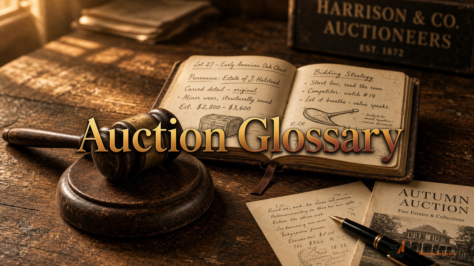 The Auction Glossary: Terms Every Seller and Bidder Should Know