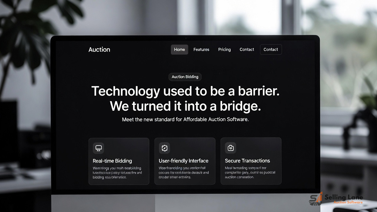 The Shopify for Auctions: The Affordable Auction Software