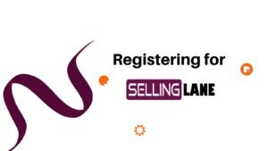 Registering for selling lanes CR