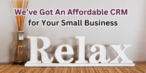 Affordable CRM for small business