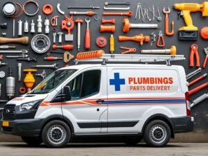 Plumbers parts truck