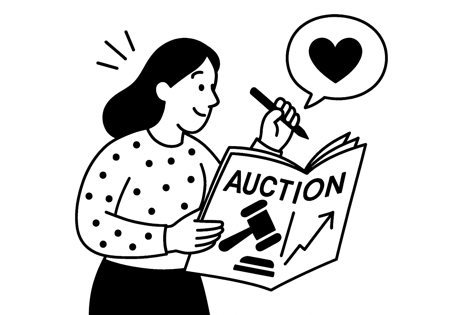 The Art of the Auction Description: Words That Make Bidders Hit 'Bid Now