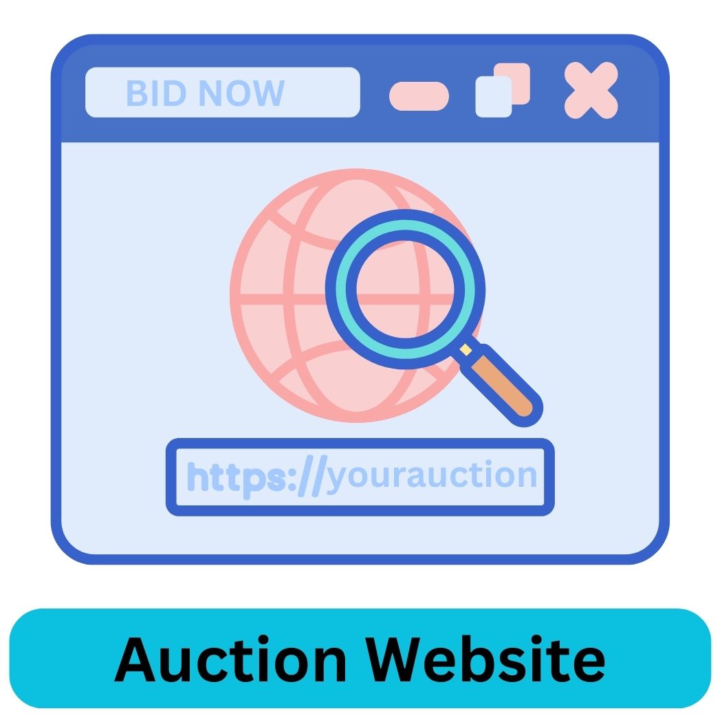 Auction Website Included