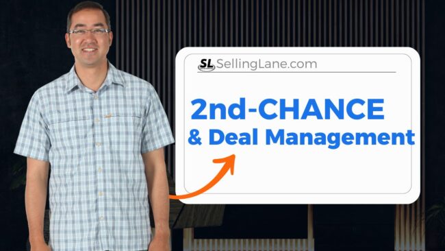 Second chance offer screen in Selling Lane auction software.