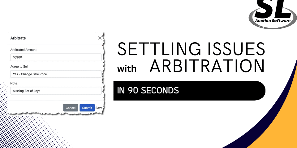 Arbitration with selling lane