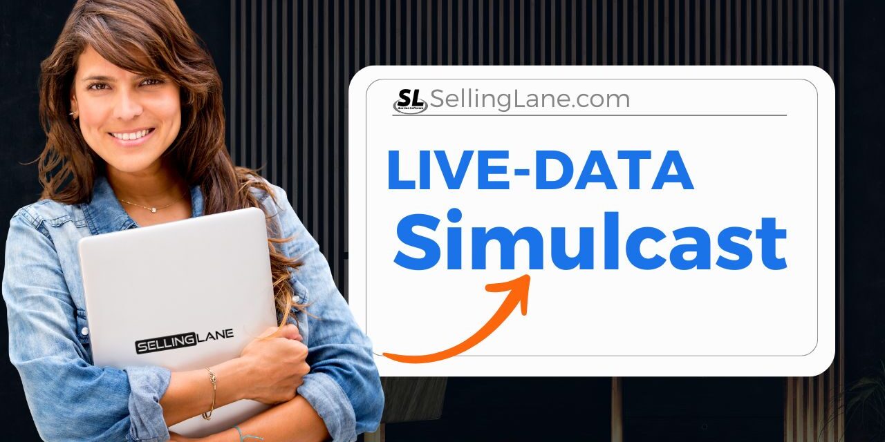 Live Data No Stream Simulcast Auction Software Live-Data Simulcast the no stream alternative to video simulcast