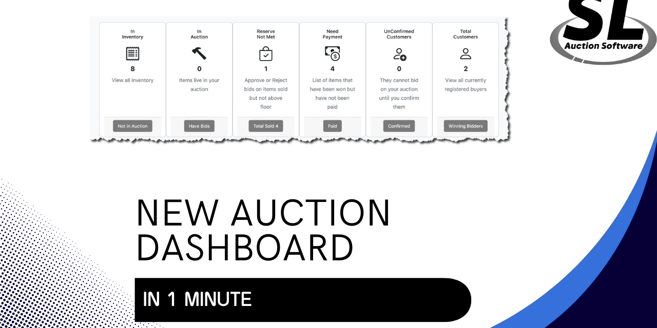 Auction Software Dashboard