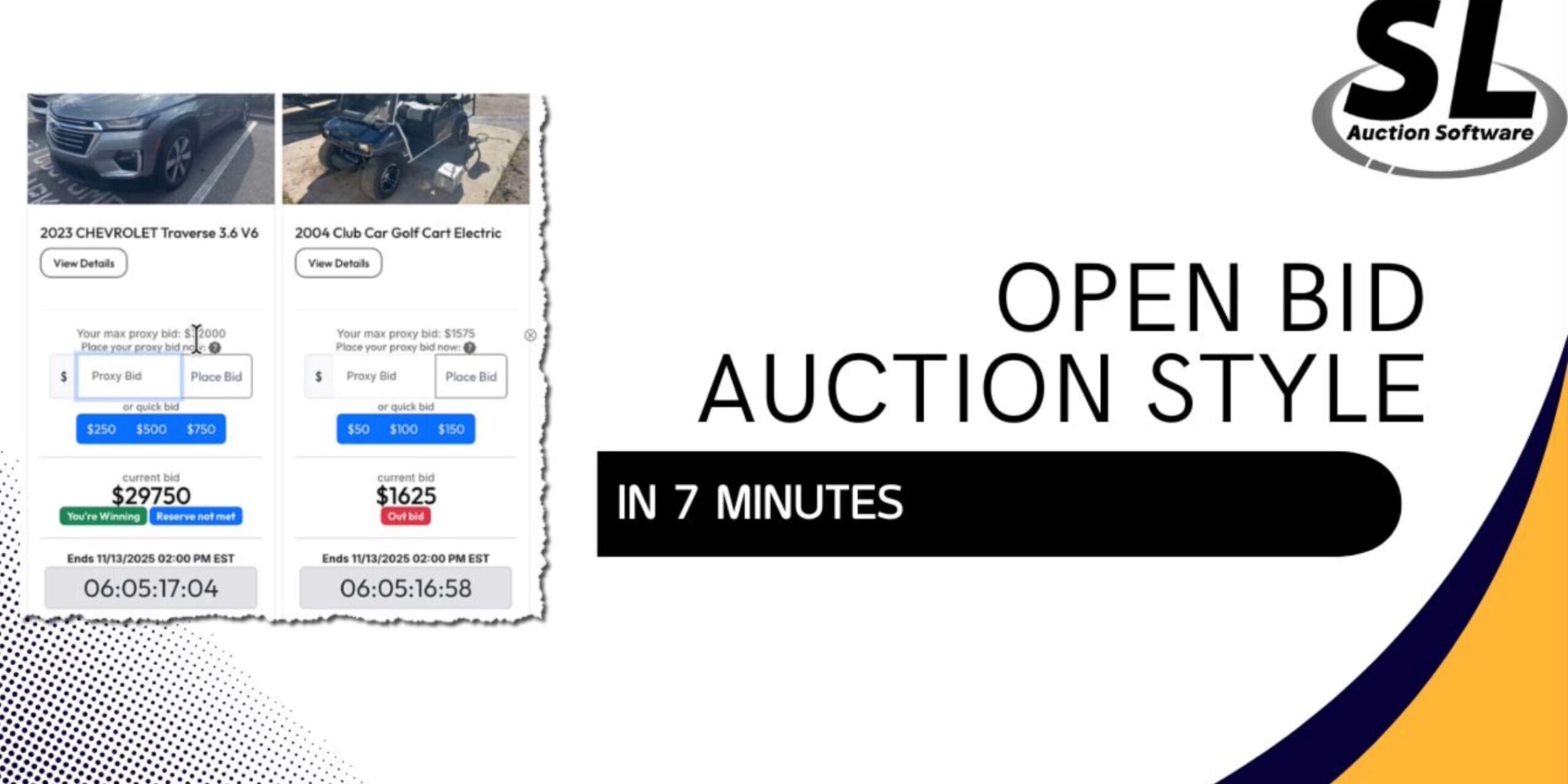 Open Bidding with Selling Lane