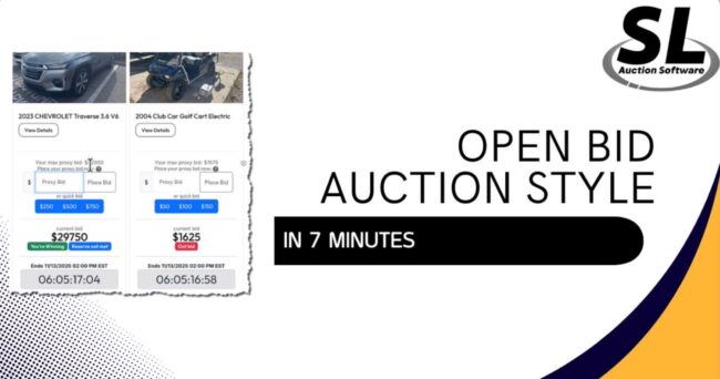 Open Bidding with Selling Lane