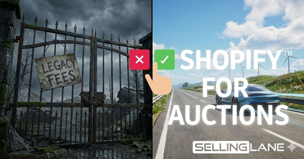 Shopify for auctions: Affordable Auction Software
