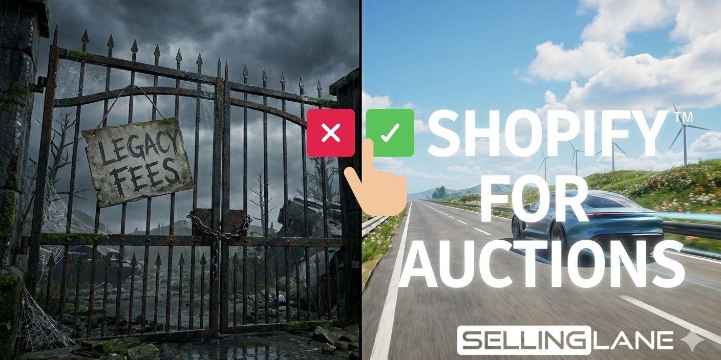 Shopify ™ for Auctions Shopify for auctions: Affordable Auction Software
