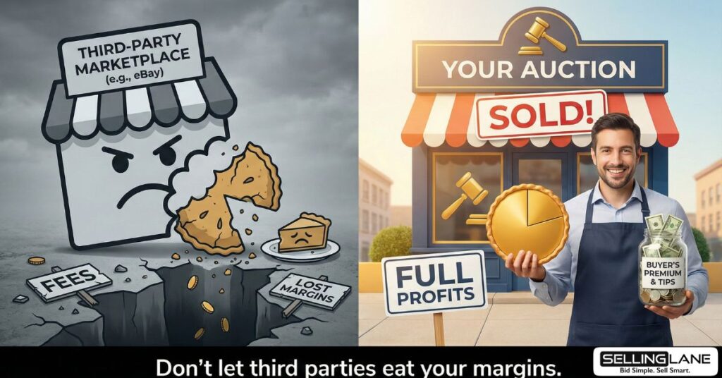 Running your own option business versus selling on eBay