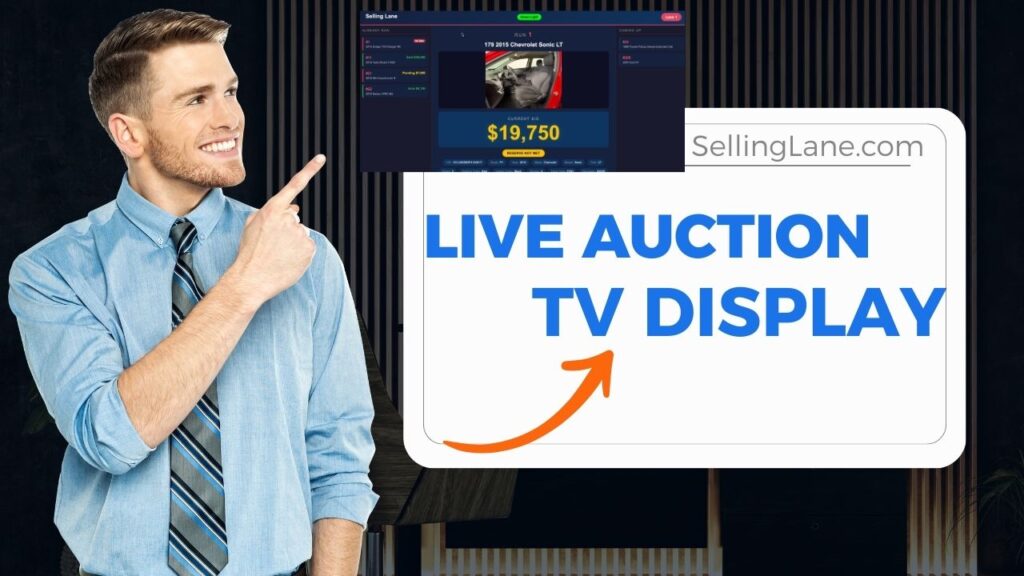 New auction feature: Live Auction TV Display