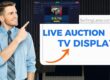 New auction feature: Live Auction TV Display